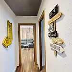 Elegante En - Aire Acondicionado - Terraza Privada - Es-258-188 Апартаменты Росас